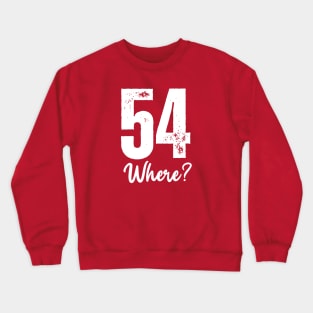 Happy 54th Birthday Crewneck Sweatshirt